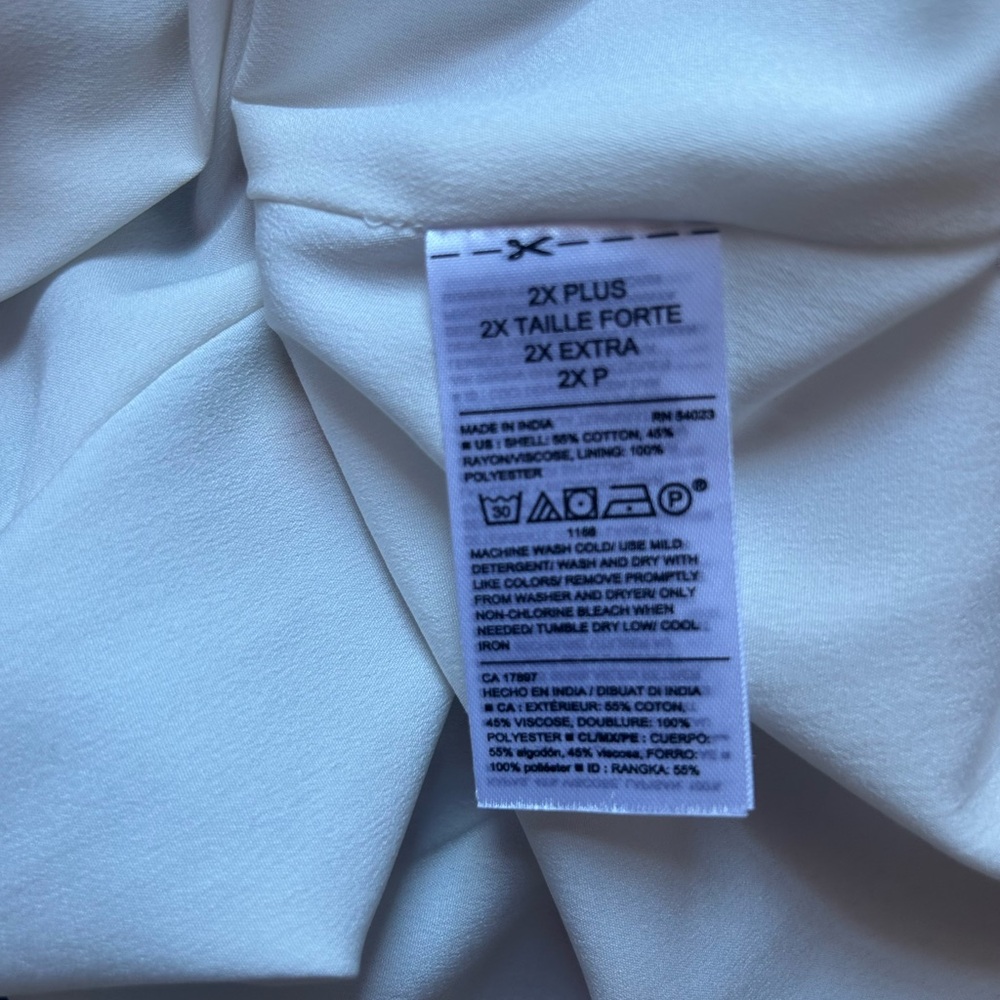 Old navy Fit and Flare Ruffled dress size 2x - Picture 8 of 8